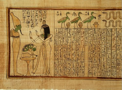 La poesía egipcia: un canto a los dioses